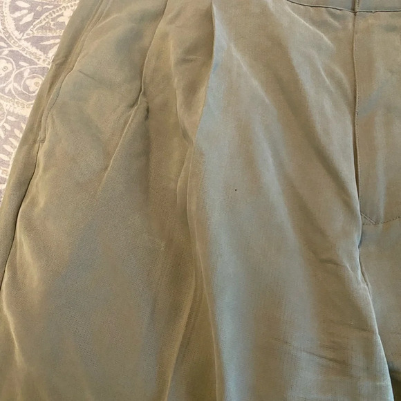 Tommy Bahama Relax Men 100% Silk Pants Pleated Slacks Tan 36X30 Khaki - Picture 3 of 6